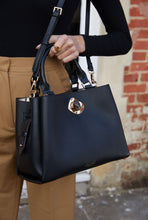 Load image into Gallery viewer, Margaux Black Tote
