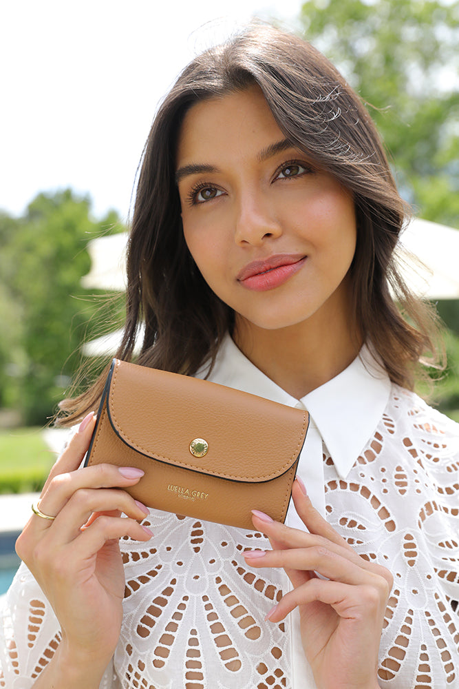 Marina Camel Medium Purse