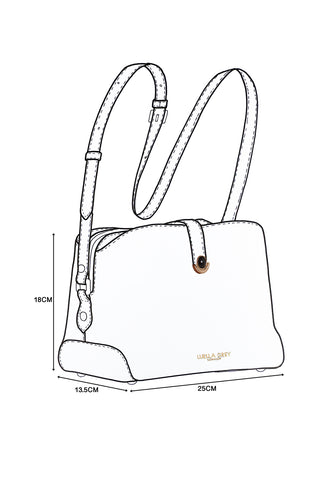Mills Chocolate Croc Crossbody