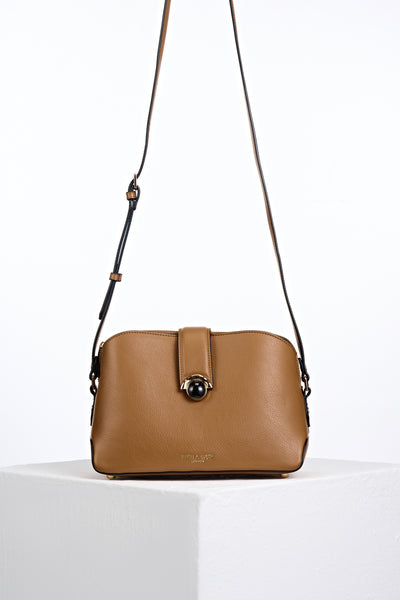 Mills Tan Crossbody