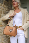 Nadia Camel Crossbody