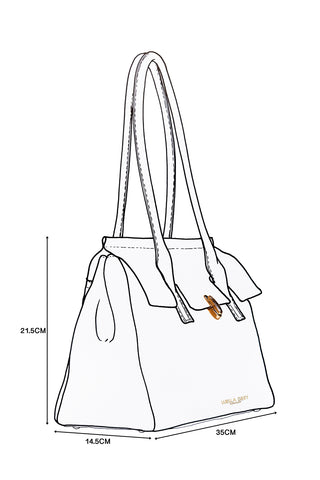 Natalia Tan Recycled Suede Tote Bag