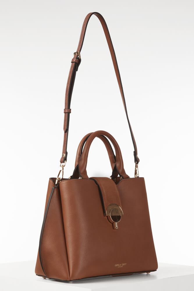 Octavia Conker Three Compartment Work Tote