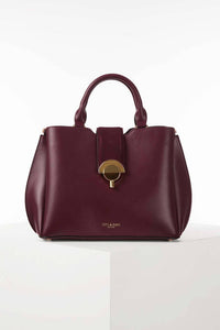 Octavia Plum Three Compartment Work Tote