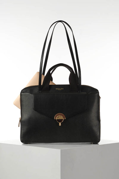 Olive Black Laptop Bag