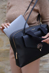 Olive Black Laptop Bag