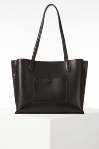 Oriana Black Laptop Tote