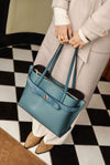 Oriana Airforce Blue Laptop Tote