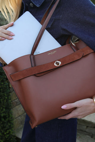 Oriana Conker Laptop Tote