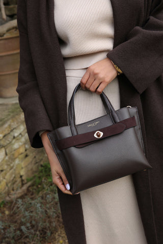 Oriel Chocolate Crossbody