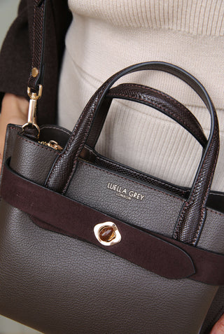 Oriel Chocolate Crossbody
