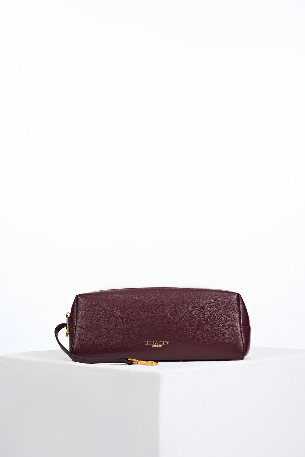 Paige Black Cherry Small Whipstitch Tote