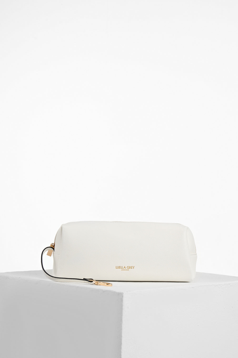 Paige White Small Whipstitch Tote