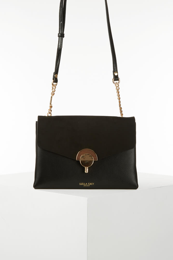 Peta Black Crossbody