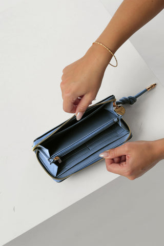 Ramona Cornflower Blue Large Purse