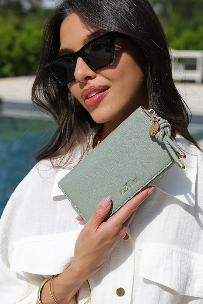 Ramona Spearmint Green Large Purse