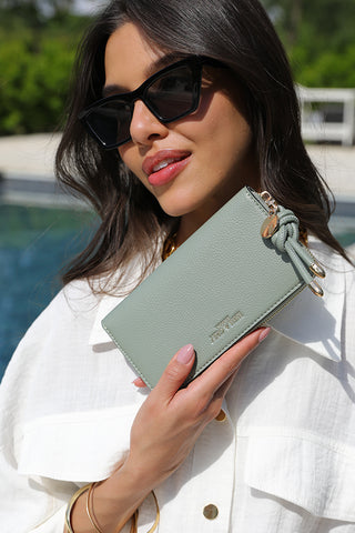 Ramona Spearmint Green Large Purse