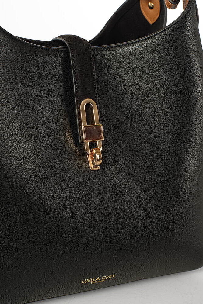 Romany Black Hobo Tote