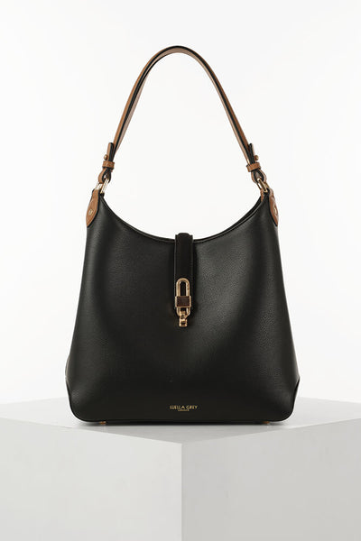Romany Black Hobo Tote