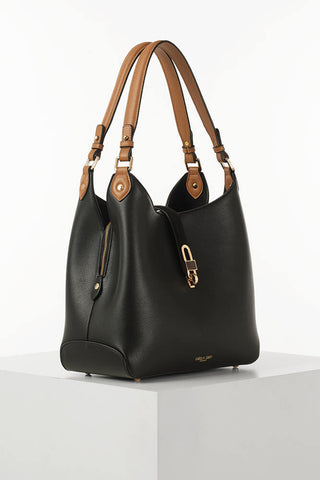 Romany Black Hobo Tote