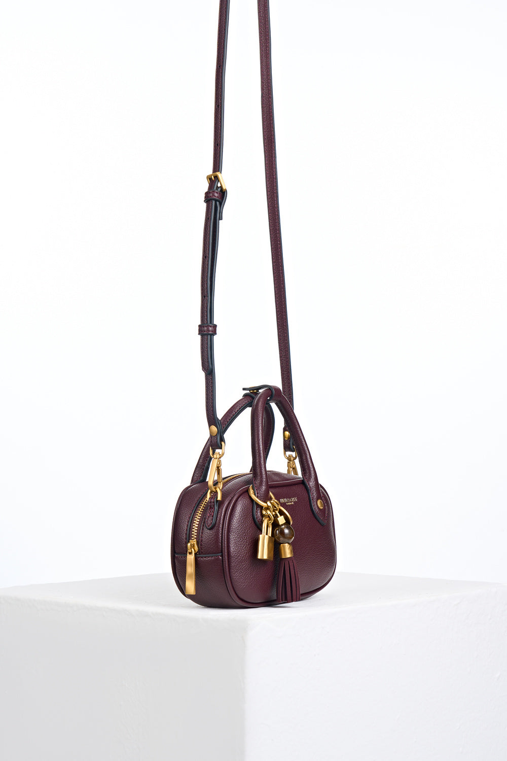Ruthanna Black Cherry Mini Bowler