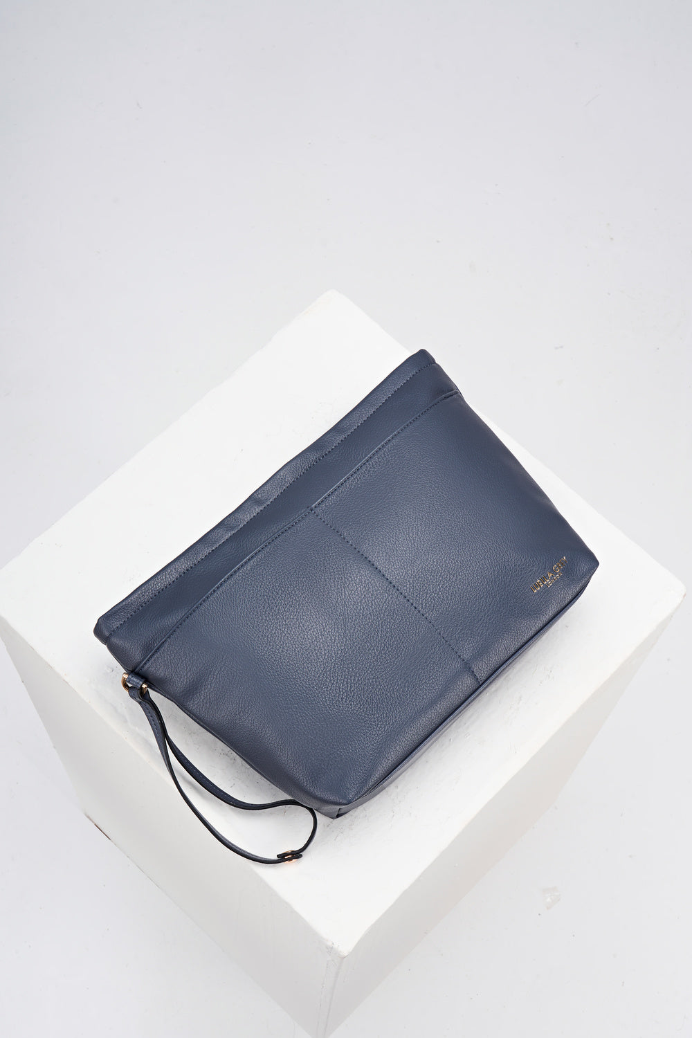 Saskia Denim Blue Woven Tote