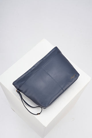 Saskia Denim Blue Woven Tote