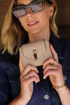 Selina Mushroom Purse