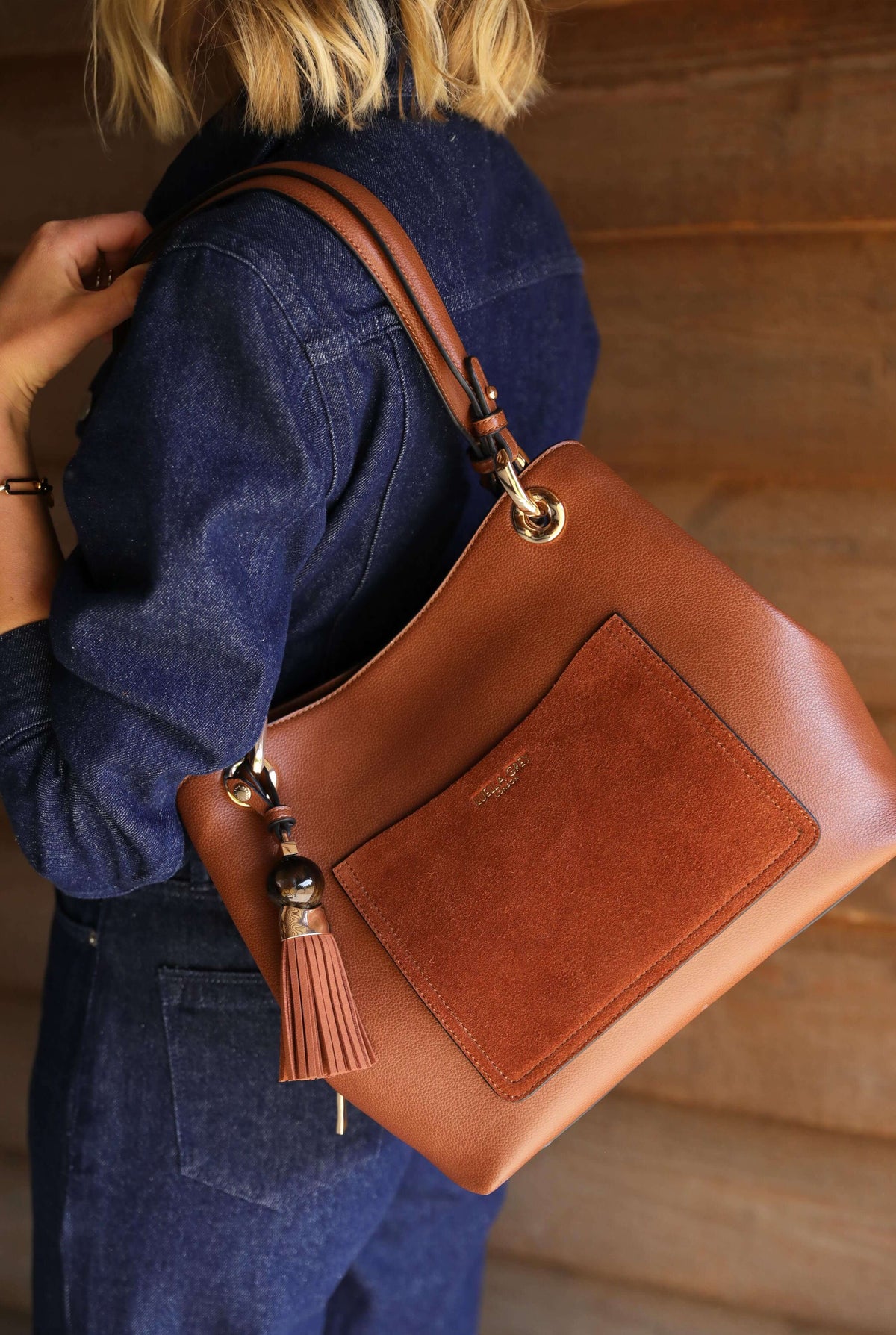 Sienna Conker Hobo Tote