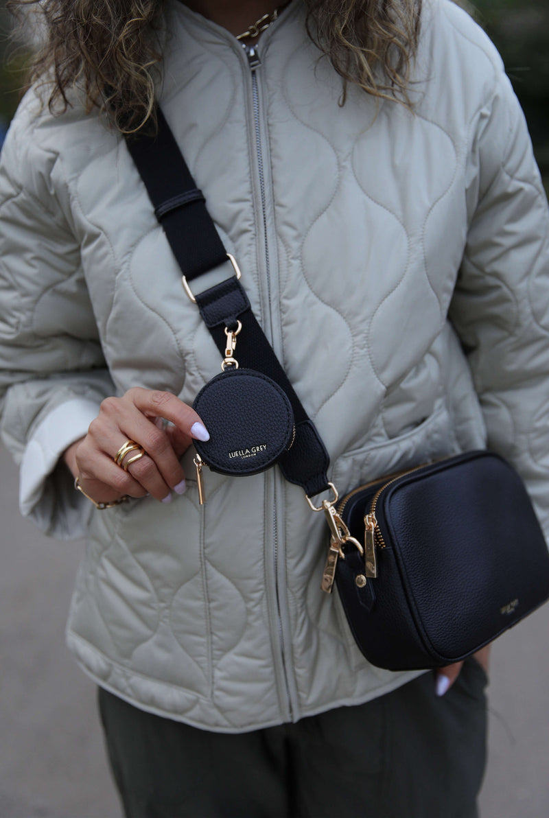 Siobhan Black Camera Crossbody