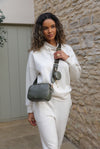 Siobhan Khaki Camera Crossbody