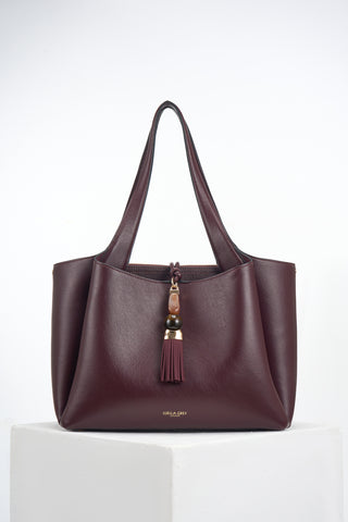 Stella Black Cherry Laptop Tote
