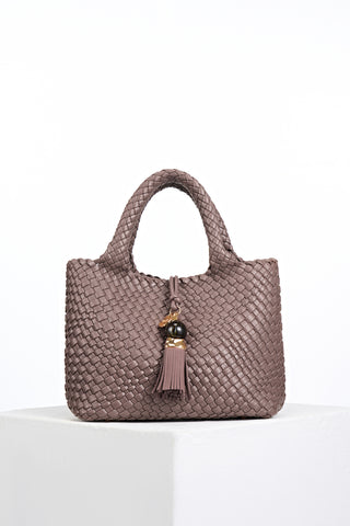 Suky Fawn Woven Crossbody