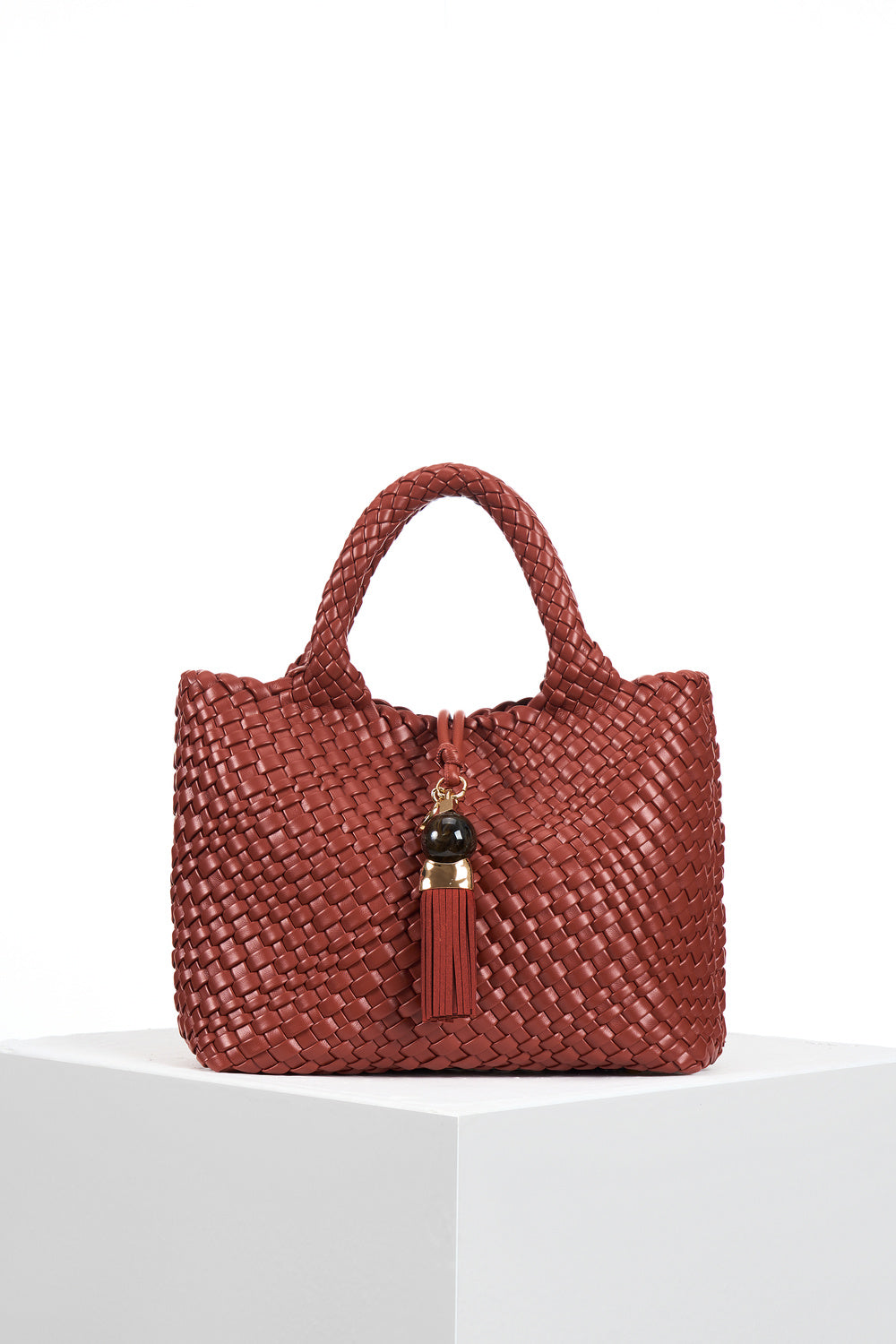 Suky Tomato Woven Crossbody