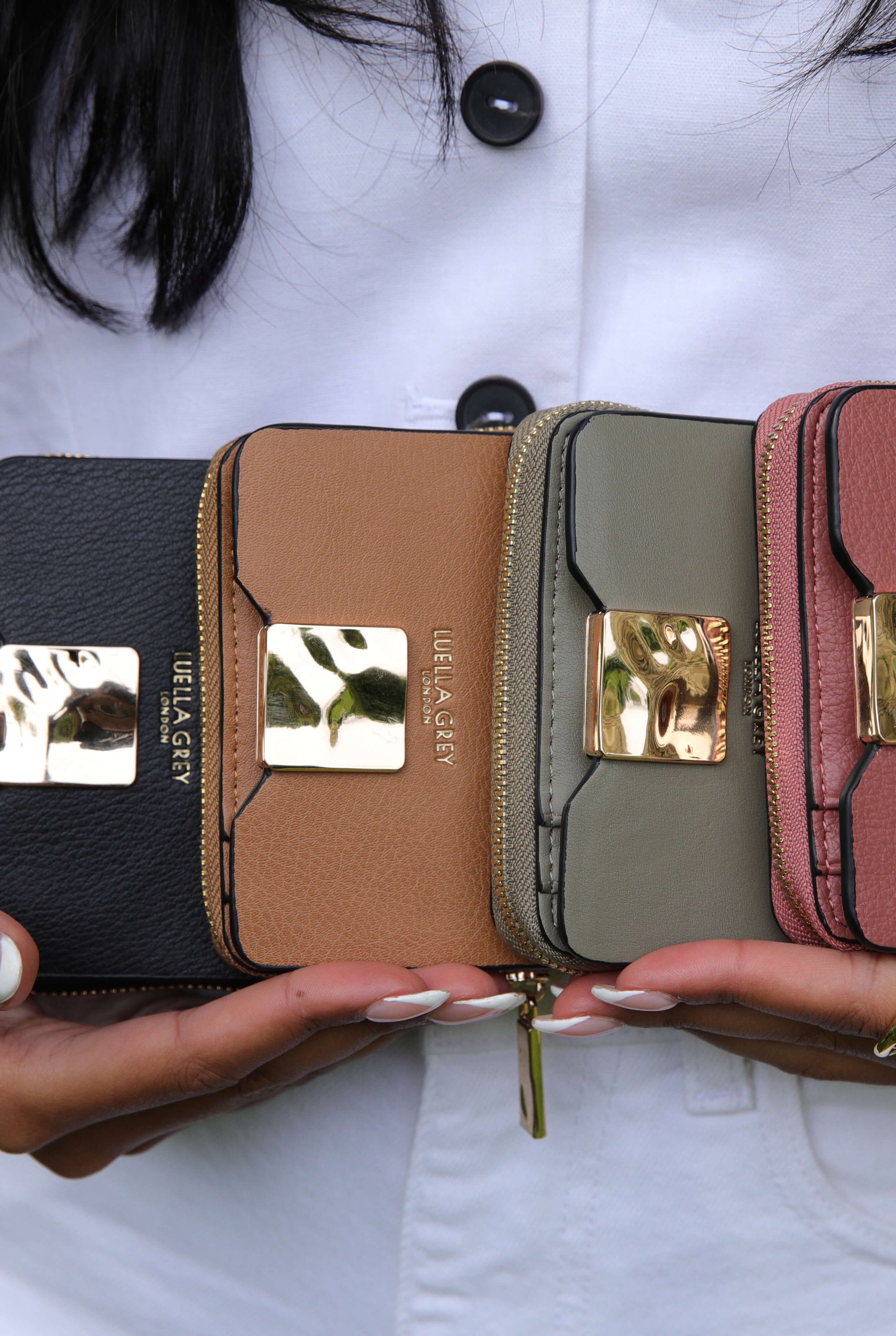 Sylvie White Purse