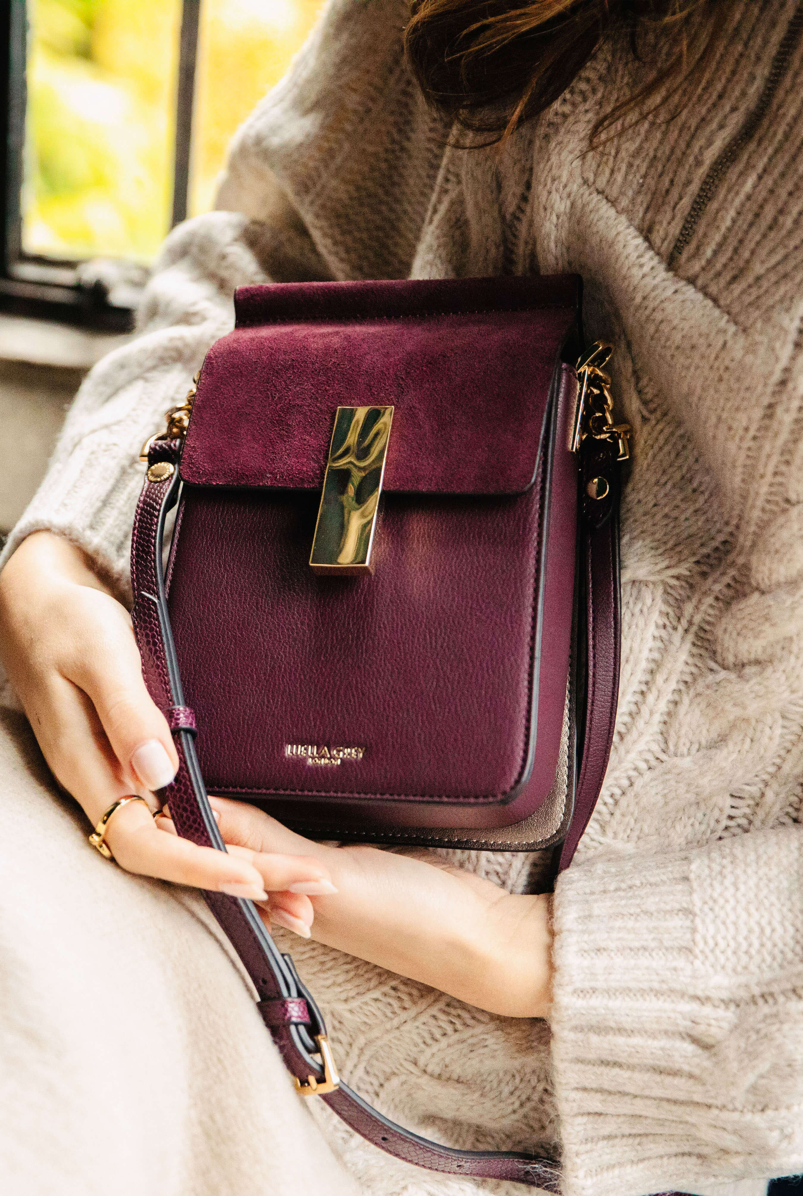 Plum handbags sale online