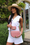 Tara Posy Saddle Crossbody