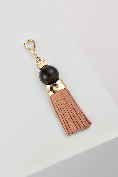 Thames Tassel Mocha Tassel Charm