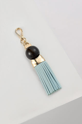 Thames Tassel Powder Blue Tassel Charm