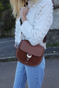 Venetia Conker Saddle Crossbody