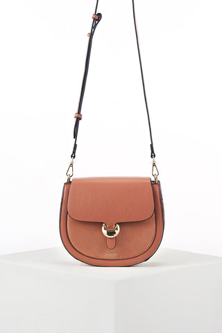 Venetia Tuscan Blush Saddle Crossbody