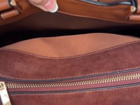 Video of the Octavia Tote with inner and outer details 