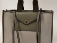 Giselle Camel Laptop Tote