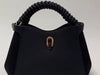 Catherine Pecan Woven Handle Crossbody