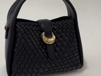 Maggie Mushroom Weave Crossbody