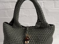 Saskia Tuscan Blush Large Woven Tote