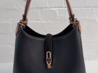 Romany Black Hobo Tote