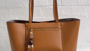 Catalina Cornflower Blue Casual Tote With Pouch