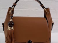 Diana Camel Top Handle Crossbody