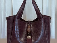 Etta Denim Blue Small Tote